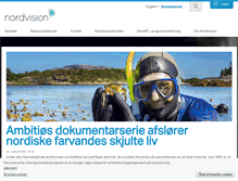 Tablet Screenshot of nordvision.org